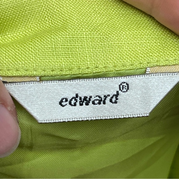 Edward Irish linen Midi Skirt - Picture 6 of 7